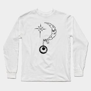 MOON AND STAR Long Sleeve T-Shirt